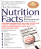 The Nutribase Nutrition Facts Desk Reference: Second Edition