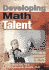 Developing Math Talent