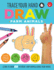 Trace Your Hand & Draw: Farm Animals: Learn to Draw 22 Different Farm Animals Using Your Hands! (Drawing With Your Hand)