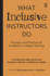 What Inclusive Instructors Do