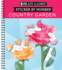 Brain Games-Sticker By Number: Country Garden