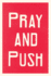 Vintage Journal Pray and Push