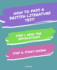 Notebook How to Pass a British Literature Test: Read the Instructions Start Crying 7, 5x9, 25