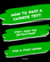 Notebook How to Pass a Chinese Test: Read the Instructions Start Crying 7, 5x9, 25