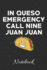 In Queso Emergency Call Nine Juan Juan Notebook: 100 Page Blank Lined Journal | 6x9 | Funny Journal | Mexican Food | Cinco De Mayo Gift | Gag Gift Taco Journal |