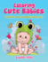 Coloring Cute Babies: Crayon And Coloring Book Set