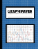 Graph Paper Composition Notebook: 4x4 Quad Ruled Graphing Grid Paper | 100 Pages | Blue