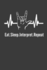 Eat Sleep Interpret Repeat: Asl Interpreter Journal Notebook-120 Pages, 6" X 9" (15.24 X 22.86 Cm), Durable Soft Cover