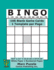 Bingo-106 Blank Game Cards: 1 Bingo Template Per Page; 8.5" X 11"; 21.6 X 27.9 Cm; White Paper; Page Numbers; Empty Grid Board; Score; Scorecards; Scoresheets; Large Print