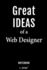 Notebook for Web Designers / Web Designer: awesome handy Note Book [120 blank lined ruled pages]