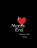 I Month End Week to View Diary: No Dates (Insert Yourself) | Weekly Layout | for Me-Put in Your Own Day Month Year-Resuse Plan Event