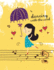 Dancing With the Wind: Cute Girl Dancing With the Wind Cover and Dot Graph Line Sketch Pages, Extra Large (8.5 X 11) Inches, 110 Pages, White Paper, ...(Cute Girl Dancing With the Wind Notebook)