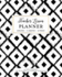 Teacher Lesson Planner, Undated 12 Months 52 Weeks for Lesson Planning, Time Management & Classroom Organization: Classic Black & White Geometric Ikat Designer Patter Teaching Plan Calendar Book