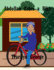 Abdullah Rides a Bike