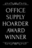 Office Supply Hoarder Award Winner: 110-Page Blank Lined Journal Funny Office Award Great for Coworker, Boss, Manager, Employee Gag Gift Idea