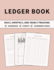 Ledger Book: Accounting Ledger and Bookkeeping Log Book for Daily, Monthly, and Yearly Tracking of Income and Expenses for Small Business or Personal Finance (Pinksand)