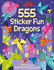 555 Sticker Fun Dragons