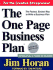 The One Page Business Plan: Start With a Vision, Build a Company! [With Cdrom]