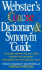 Webster's Concise Dictionary and Synonym Guide