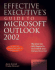 Effective Executive's Guide to Microsoft Outlook 2002