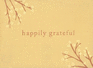 Happily Grateful-This Book Truly Celebrates Gratitude and Life's Abundance