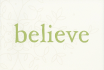 Believe: a Gift to Celebrate New Beginnings