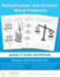 Multiplication and Division Word Problems-Grade 3 Math Workbook: Making Math Visual