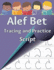 Alef Bet Tracing and Practice, Script: Learn to Write the Letters of the Hebrew Alphabet