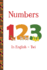 Numbers 123 in English -- Twi