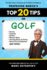 Professor Marco's Top 20 Tips on Golf