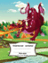 Composition Notebook Wide Ruled 8.5 X 11 Inch 200 Page, Cute Dragon on Fired: Large Composition Book Journal for School Student/Teacher/Office