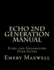 Echo 2nd Generation Manual: Echo 2nd Generation User Guide