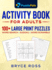Activity Book for Adults: 100+ Large Print Sudoku, Word Search, and Word Scramble Puzzles