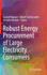 Robust Energy Procurement of Large Electricity Consumers