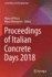 Proceedings of Italian Concrete Days 2018