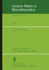 Diffusion Processes and Related Topics in Biology (Lecture Notes in Biomathematics, 14)