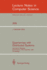Experiences with Distributed Systems: International Workshop, Kaiserslautern, Frg, September 28-30, 1987. Proceedings