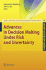 Advances in Decision Making Under Risk and Uncertainty (Hb)