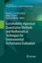 Sustainability Appraisal: Quantitative Methods and Mathematical Techniques for Environmental Performance Evaluation (Ecoproduction)