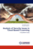 Analysis of Security Issues in Cloud Based E-Learning: a Qualitative Study