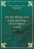 On the Rhine and Other Sketches of European Travel