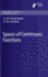Spaces of Continuous Functions