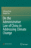 On the Administrative Law of China in Addressing Climate Change