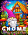 Gnome Coloring Book for Adults: 50 Fantasy Gnomes Illustrations for Stress Relief and Relaxation