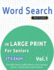 Word Search in Large Print for Seniors-It's Easy! Vol.1-Delta Classics-Find 2000 Cleverly Hidden Words: a Fun Language Activity-Includes Bonus Game & More!