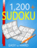 1200] Sudoku Easy to Hard Level: Puzzles With Solutions for Adults