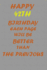 Happy 42th Birthday: Each page will be better than the previous one !!!