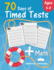 Math 70 Days of Timed Test: Addition and subtraction exercises for Grades K-2 (Ages 5-8), solving math problems by adding and subtracting numbers from 0-20, which helps increase calculation skills for children.