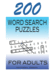 200 Word Search Puzzles For Adults