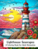 Lighthouse Seascapes: A Coloring Book for Adult Relaxation